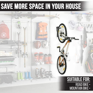 Soporte de tienda de suspensión de bicicleta de almacenamiento de ciclismo interior para el hogar