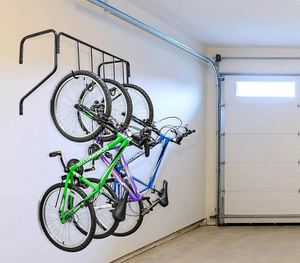 Gancho de pared de grado comercial montado en el soporte de suspensión de almacenamiento de bicicletas