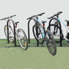 Soporte para bicicleta de acero al carbono en U Japón del fabricante de China