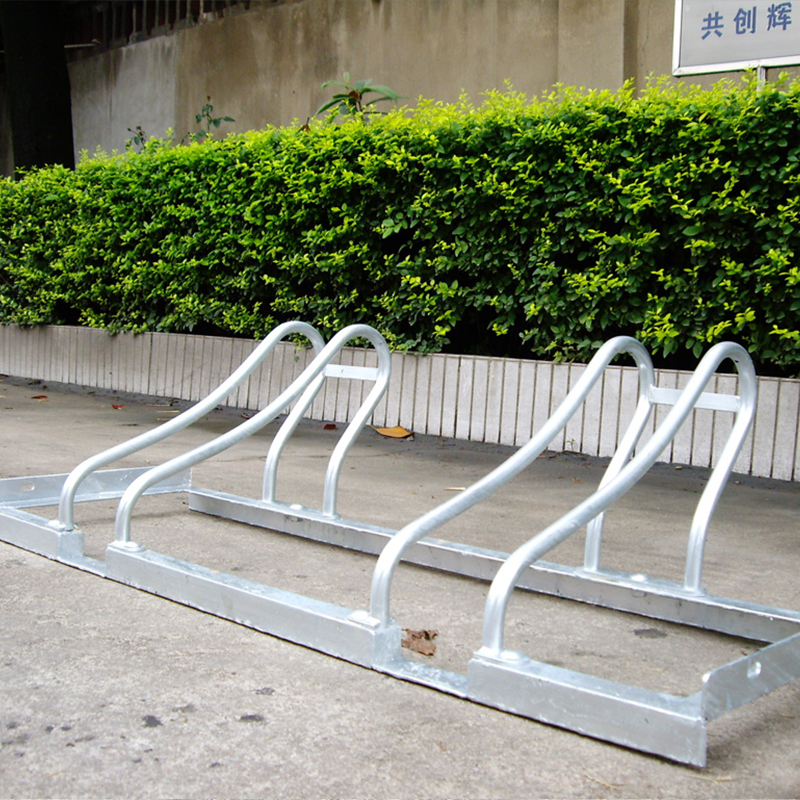 Estacionamiento en rack de almacenamiento de bicicletas de grasa de acero inoxidable de calidad superior para 3 bicicletas
