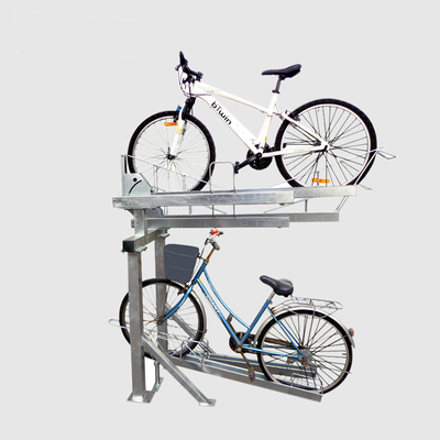 Home Soporte para bicicletas de dos niveles y 4 niveles Soporte para bicicletas de perfil bajo con almacenamiento