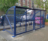 Refugios de metal para jardín al aire libre Soportes de almacenamiento de bicicletas Cobertizo para urbano