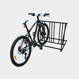 Almacenamiento horizontal galvanizado de un solo lado Reyractable Grid Bike Rack